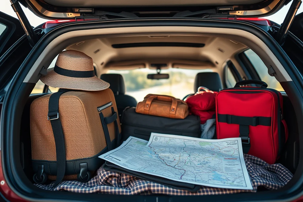 car-trip activities itineraries & routes — Car-Trip Activities Itineraries & Routes (step by step)