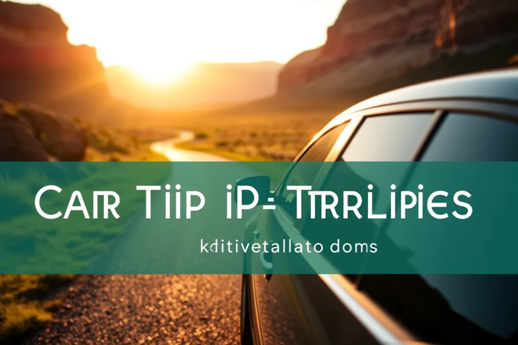 Car-Trip Activities Seasonal & Timing Guides