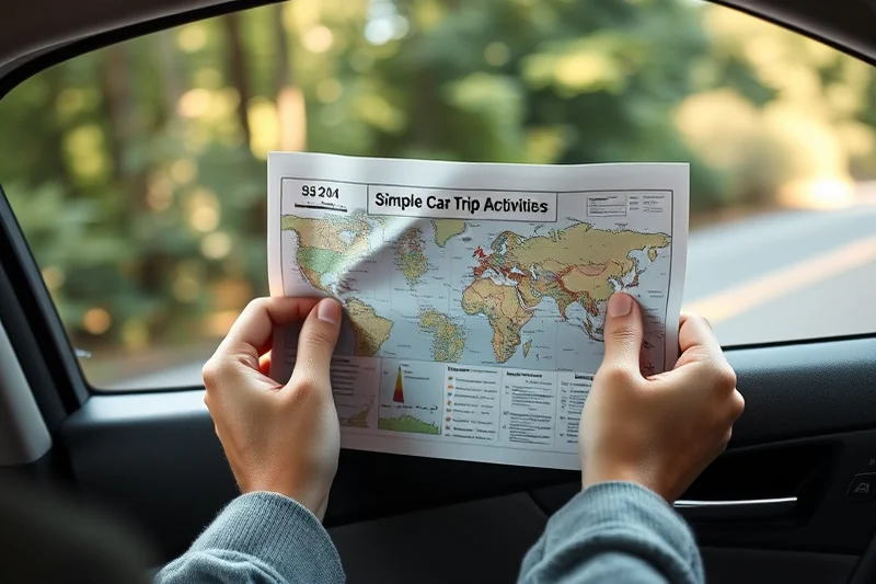 simple car trip activities itineraries routes — Simple Car Trip Activities Itineraries Routes (step by step)