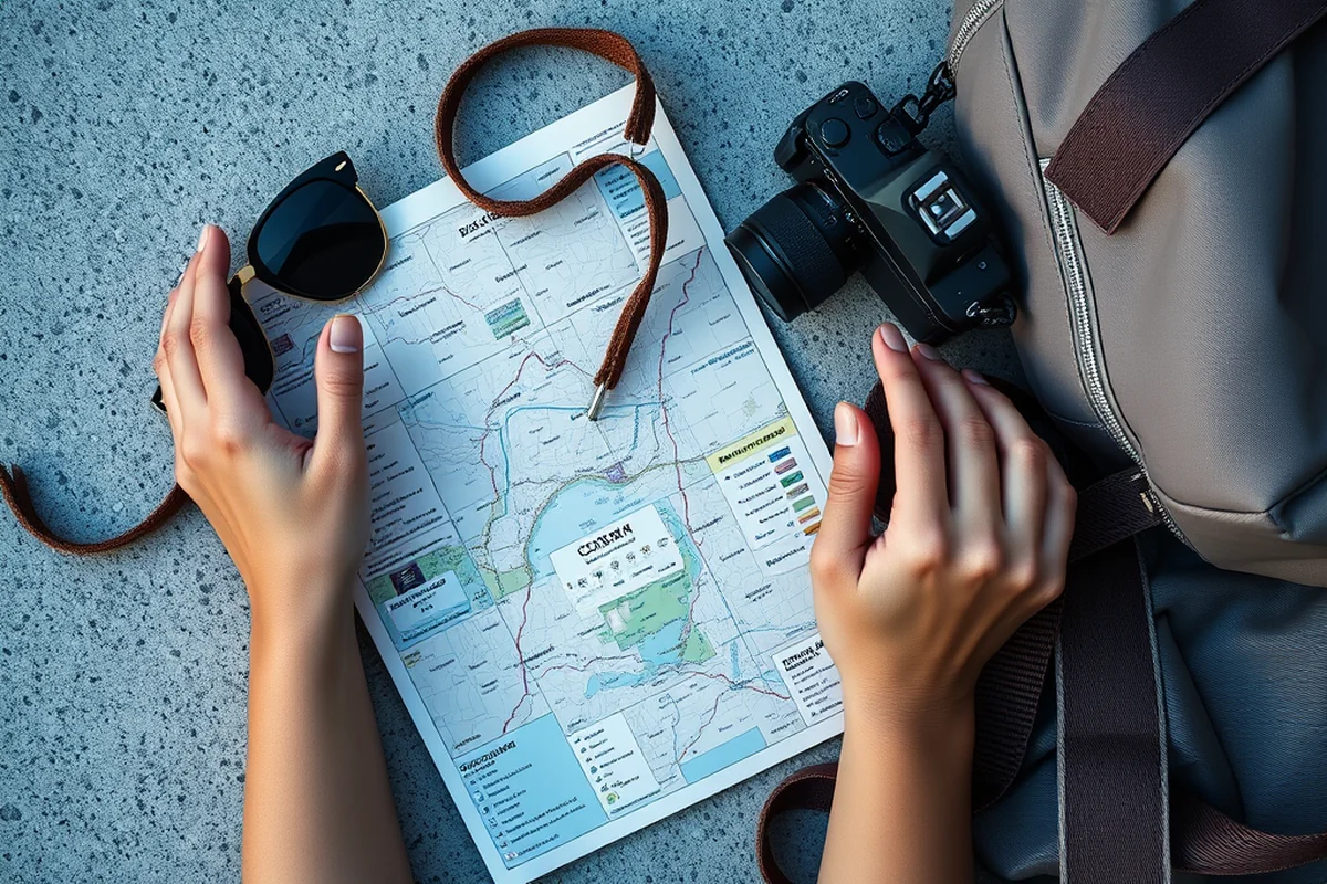 budget car trip activities food stops — Budget Car Trip Activities Food Stops (the finished result)