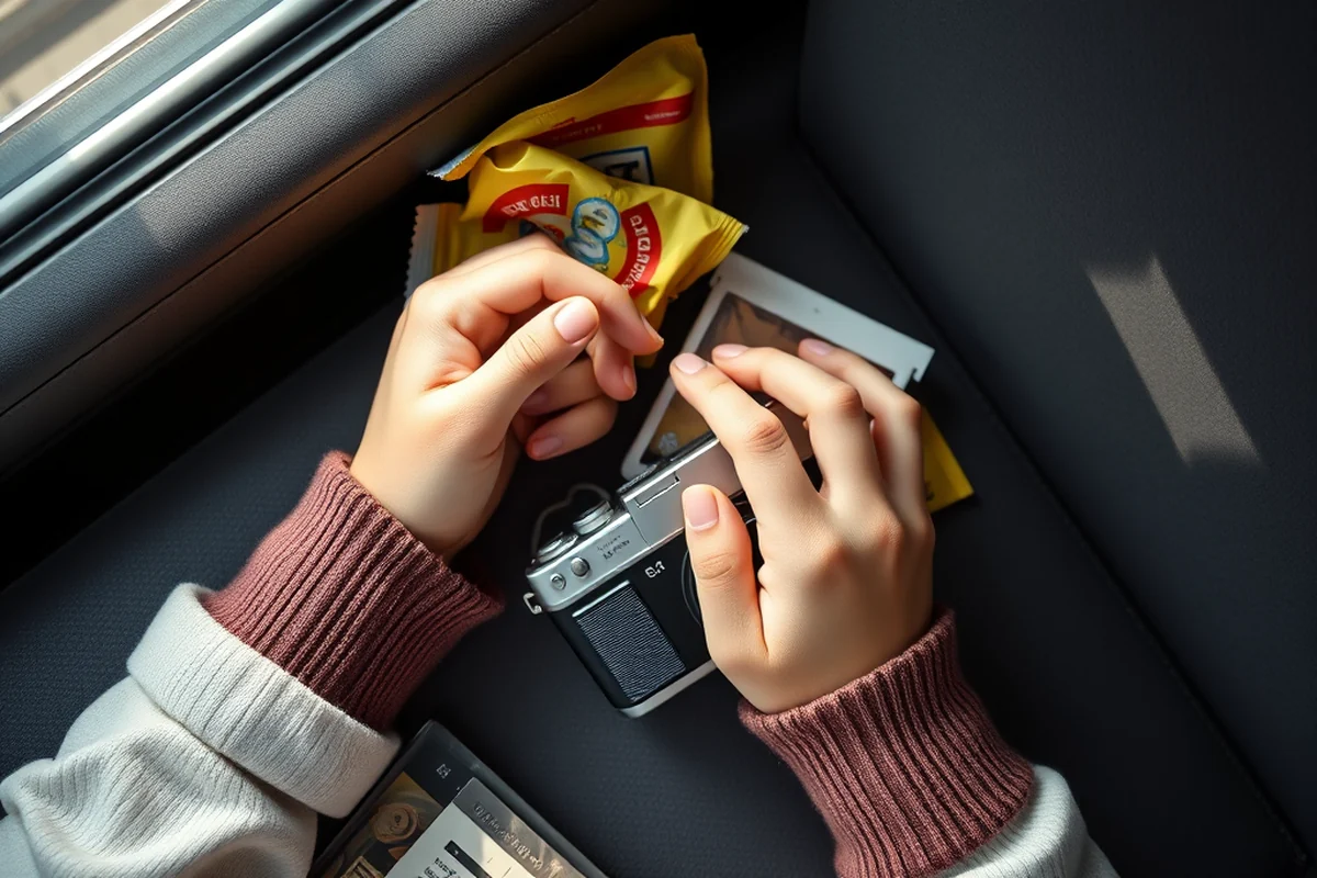budget car-trip activities kids — Budget Car-trip Activities Kids (the finished result)