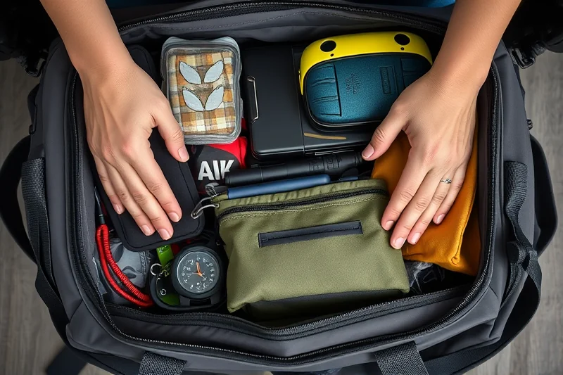budget car trip activities packing gear — Budget Car Trip Activities Packing Gear (the finished result)