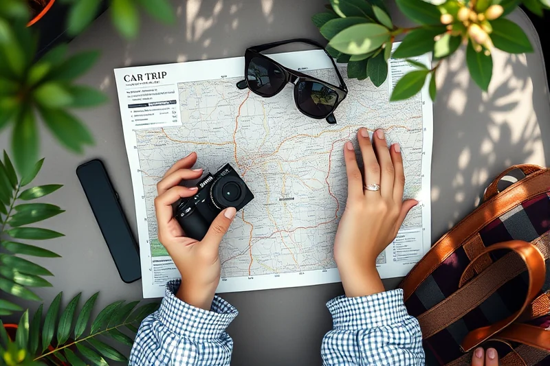 car-trip activities itineraries tips — Car-trip Activities Itineraries Tips (the finished result)