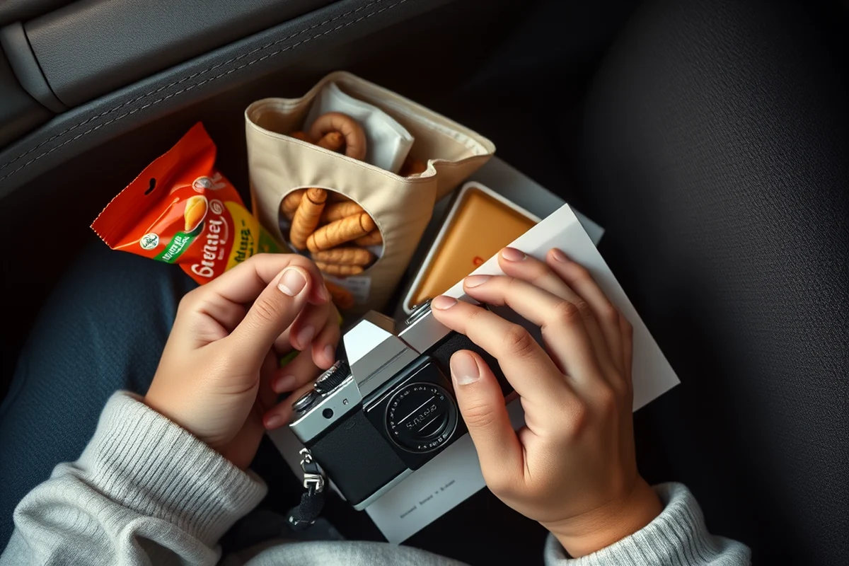 car-trip activities kids checklist — Car-trip Activities Kids Checklist (the finished result)
