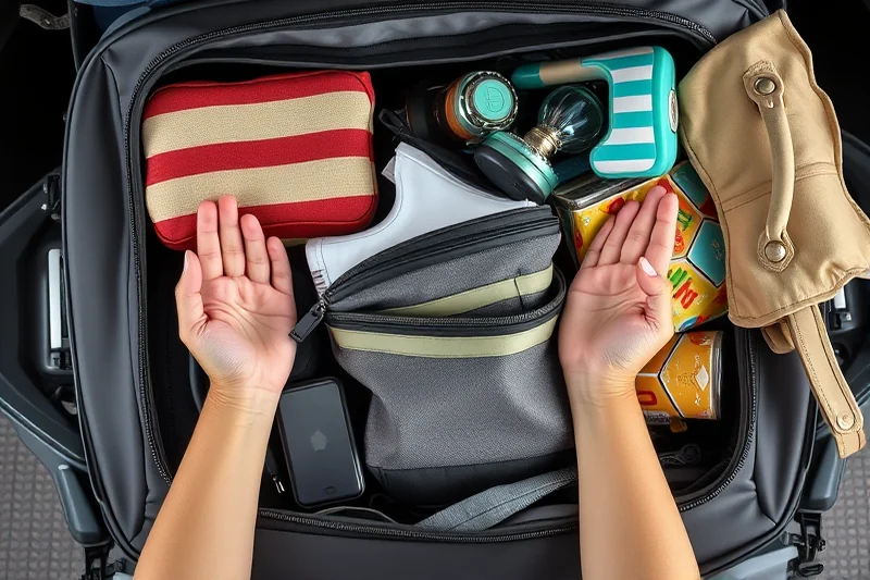 car trip activities packing gear checklist — Car Trip Activities Packing Gear Checklist (the finished result)