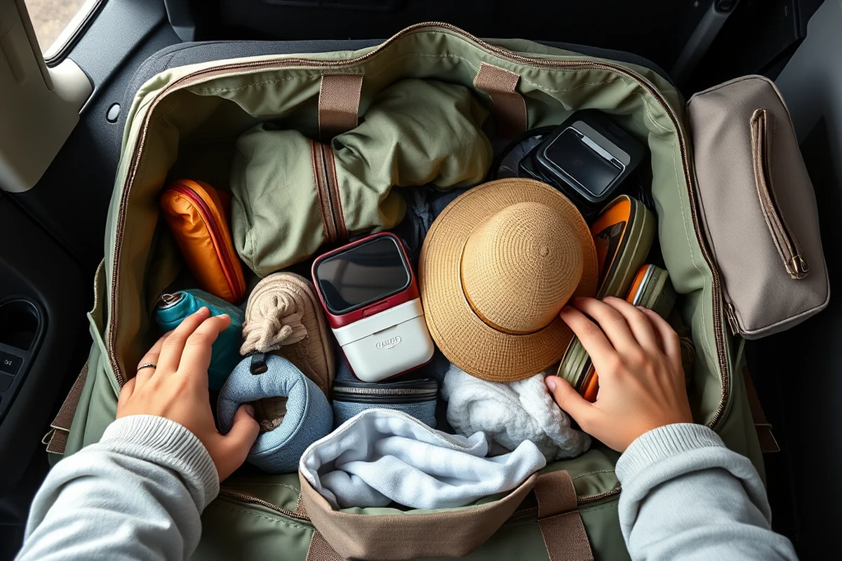 car trip activities with kids family printable — Car Trip Activities With Kids Family Printable (the finished result)