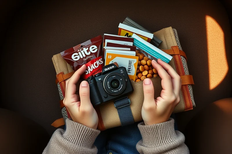 simple car-trip activities packing — Simple Car-trip Activities Packing (the finished result)