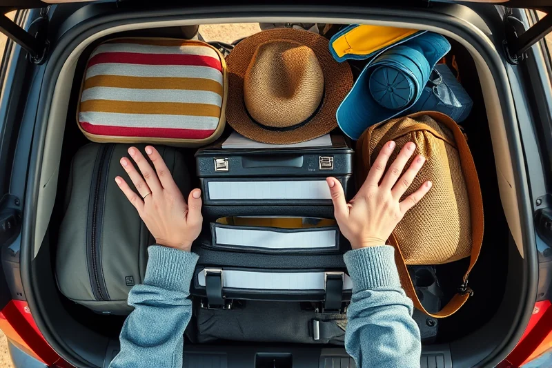 budget car-trip activities timing — Budget Car-trip Activities Timing (step by step)