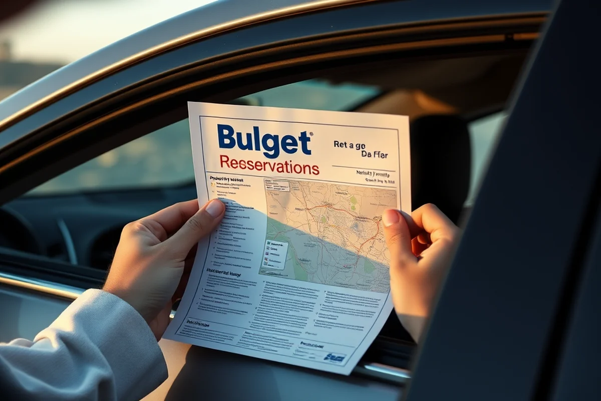 budget rent a car reservations — Budget Rent A Car Reservations (step by step)