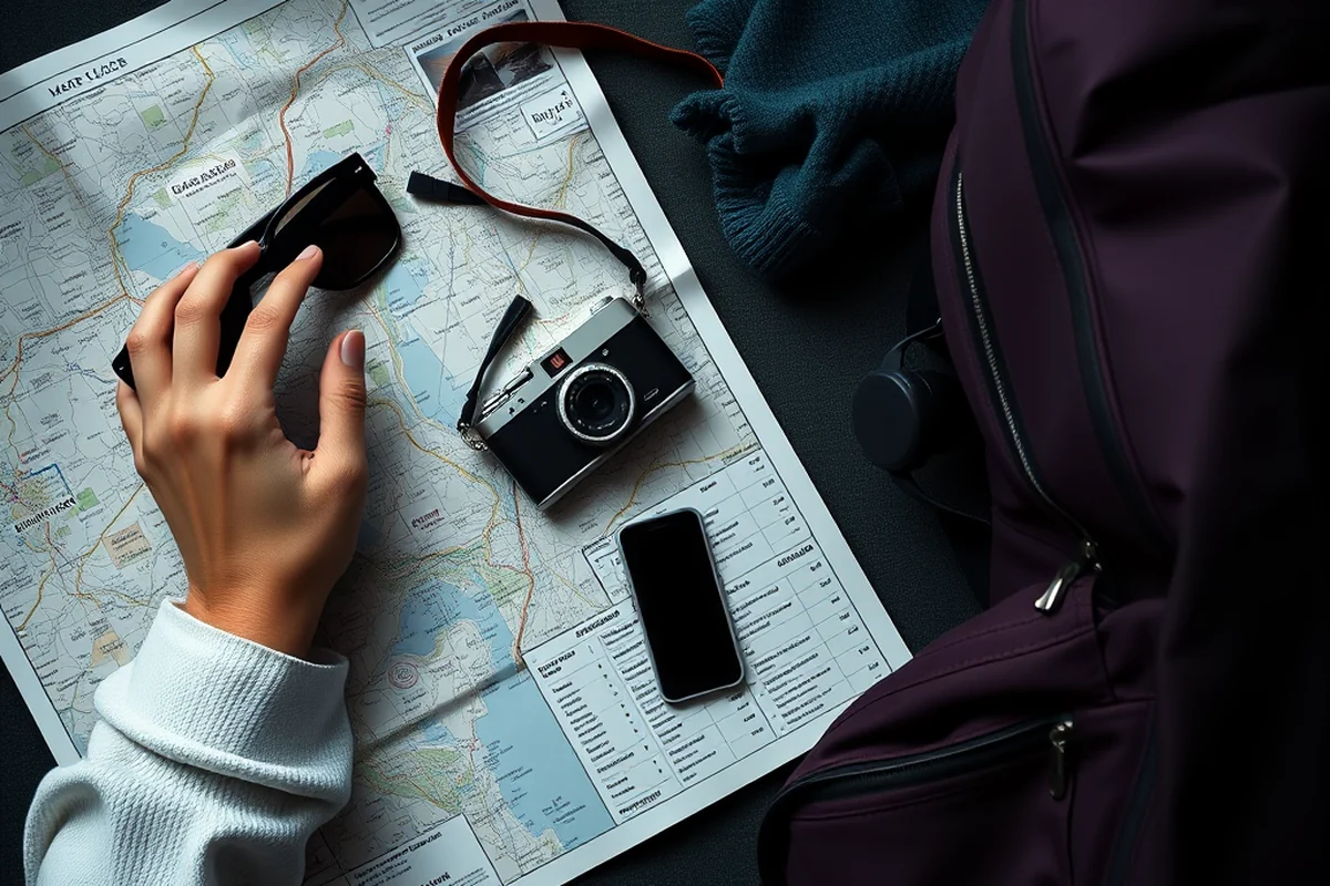 car trip activities budget planning checklist — Car Trip Activities Budget Planning Checklist (the finished result)