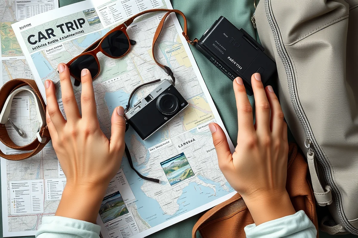 car trip activities budget planning printable — Car Trip Activities Budget Planning Printable (the finished result)