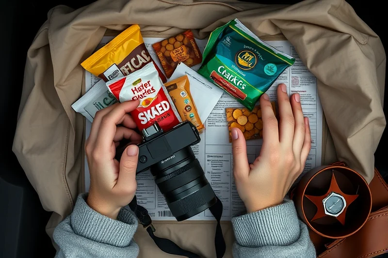 car-trip activities gear checklist — Car-trip Activities Gear Checklist (the finished result)