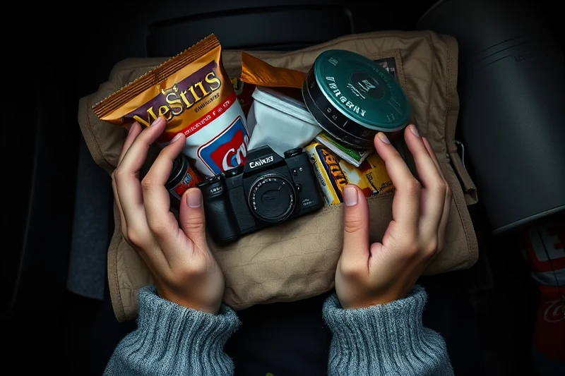 car-trip activities packing on a budget — Car-trip Activities Packing On A Budget (the finished result)