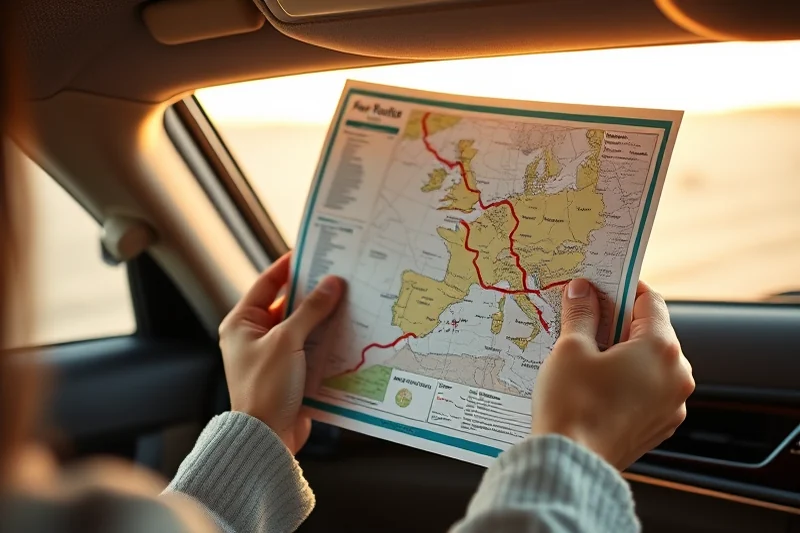 easy car-trip activities routes — Easy Car-trip Activities Routes (step by step)
