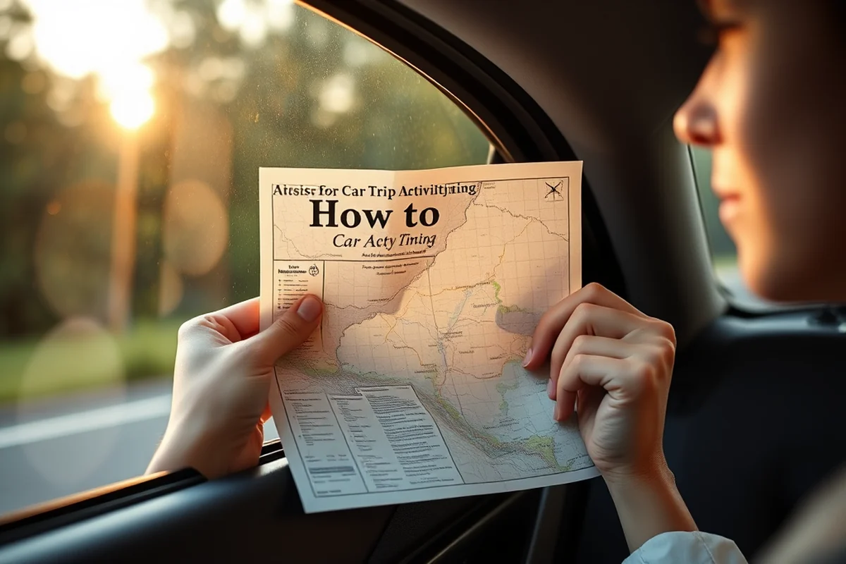 how to car-trip activities timing — How To Car-trip Activities Timing (step by step)