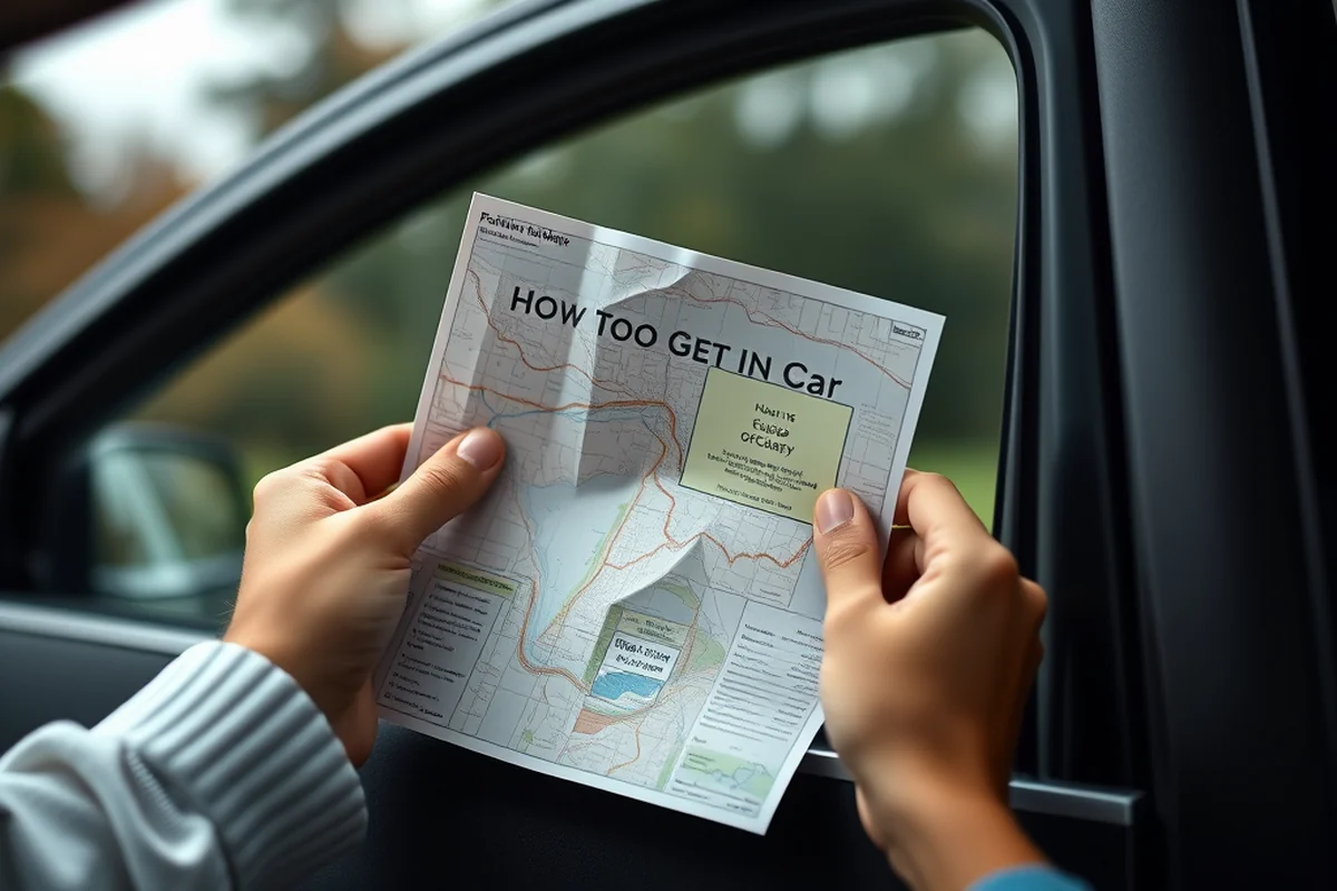 how to get in a car — How To Get In A Car (step by step)