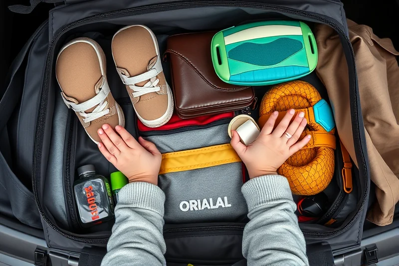 natural car travel activities for toddlers — Natural Car Travel Activities For Toddlers (the finished result)