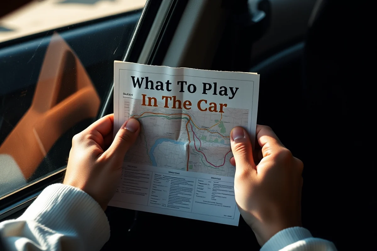 what to play in the car — What To Play In The Car (step by step)