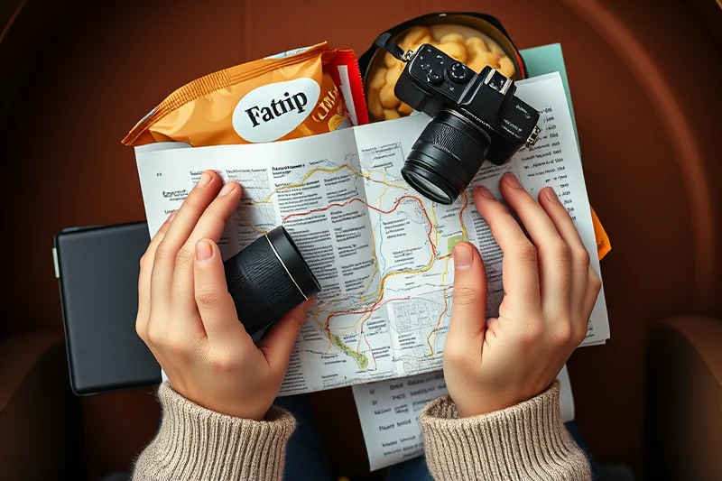 car trip activities itineraries routes printable — Car Trip Activities Itineraries Routes Printable (the finished result)