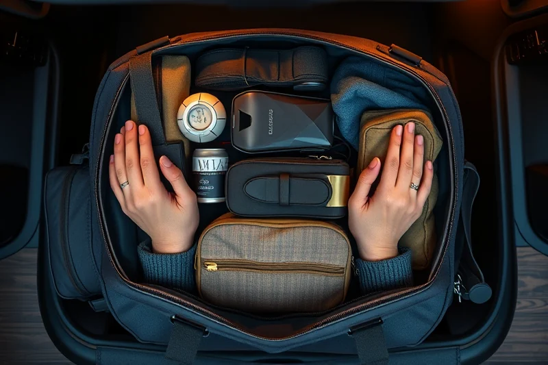 car-trip activities packing examples — Car-trip Activities Packing Examples (the finished result)
