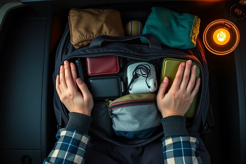 car trip activities packing gear ideas — Car Trip Activities Packing Gear Ideas (the finished result)