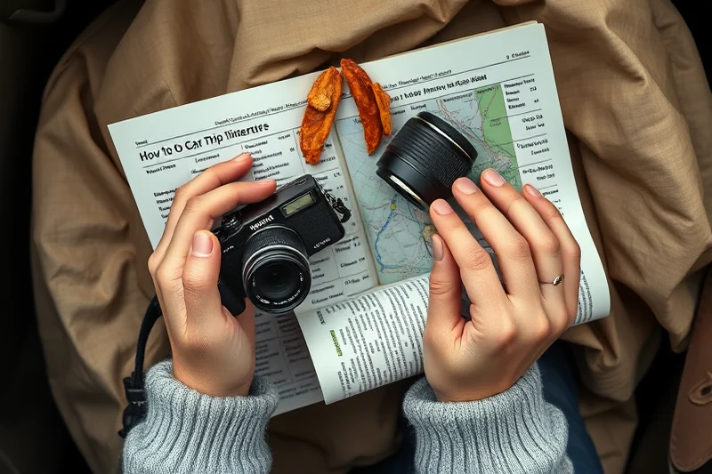 how to car trip activities itineraries routes — How To Car Trip Activities Itineraries Routes (the finished result)